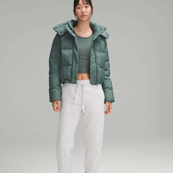 Lululemon Cropped Wunder Puff Jacket - Picture 2 of 10